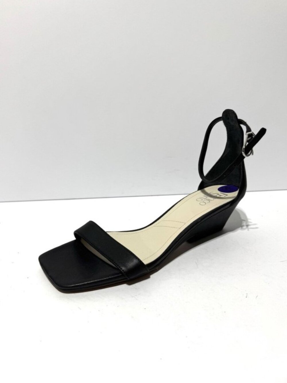 Franco Sarto Womens Sadie Sandals Black Size 8.5 M